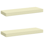 2-osaline padi pinkidele vught 2 pcs 100% pol&uuml;ester kreemjas