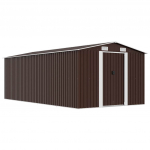 Aiakuur 257x489x181 cm metallist, pruun