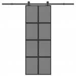 L&uuml;kanduks koos riistvara komplektiga 76x205 cm karastatud klaas