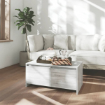 Kohvilaud, hall sonoma tamm, 90x50x41,5 cm, tehispuit