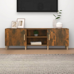 Telerikapp, suitsutatud tamm, 150x30x50 cm, tehispuit