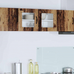 K&ouml;&ouml;gikapp riiuliga vana puit 80 x 31 x 40 cm tehispuit