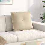 Seljatugi padi cream 60 x 50 cm mikrofiber kangas