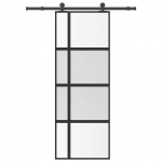 L&uuml;kanduks koos riistvara komplektiga 76x205 cm karastatud klaas