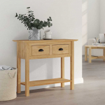 Konsoollaud sahtliga bodo meepruun 91 x 34.7 x 74 cm tehispuit