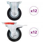 24 tk p&ouml;&ouml;rlevad rattad 100 mm
