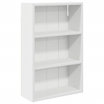 Vannitoa seinakapp valge 40 x 16 x 62,5 cm t&ouml;&ouml;deldud puit
