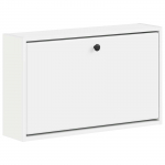 Seinale kinnitatav jalan&otilde;ude kapp breda 71 x 17 x 43 cm valge