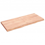 Lauaplaat, helepruun, 140x60x(2-6) cm, t&ouml;&ouml;deldud tammepuit