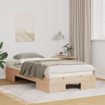Voodi raam pruun 90 x 190 cm