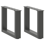 Kohvilaua jalad u-kujulised 2 tk, antratsiithall, 30 x (30-31) cm, teras
