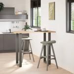 Baarilaua jalad u-kujulised, 2 tk, antratsiithall, 40 x (110-111) cm, teras