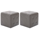 Tumba 2 tk, hall, 30 x 30 x 30 cm, kunstnahk