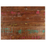 Lauaplaat, 90x60x3,8 cm, ristk&uuml;likukujuline, taastatud puit