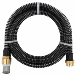Imivoolik messingust &uuml;hendustega, must 1,1" 20 m pvc
