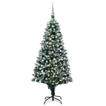 Tehisj&otilde;ulupuu koos led-de ja pallikomplekti ja k&auml;bidega 210 cm