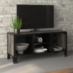 Tv-kapp, hall, 105x36x47 cm, metall ja mdf