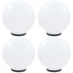 Led-lambid, 4 tk, kera, 40 cm, pmma