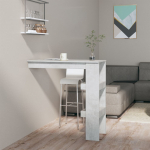 Kohvilaud, betoonhall, 102x45x103,5 cm, tehispuit