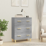 Puhvetkapp, hall sonoma tamm, 70 x 34 x 90 cm tehispuit