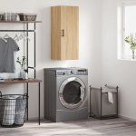 Seinakapp, sonoma tamm, 34,5 x 34 x 90 cm