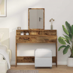 Kohvilaud sahtliga vana puit 100 x 41 x 140 cm tehispuit