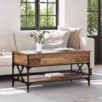 Kohvilaud vana puit 100 x 50 x 50 cm tehispuit