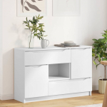 K&otilde;ide sahtliga valge 100 x 30 x 65,6 tehispuit