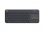 Logitech K400 Plus keyboard RF Wireless Dutch Black