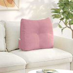Seljatugi padi roosa 60 x 24 x 50 cm samet