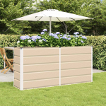 Taimekast ebarealne 160 x 40 x 75 cm teras
