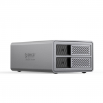 Orico 9828RU3 2 Big DAS Solution ProRAID Disk Array for 2 2.5"/3.5" SATA HDD/SSD Drives with RAID Controller - Gray
