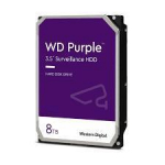 HDD|WESTERN DIGITAL|Purple|8TB|SATA 3.0|256 MB|7200 rpm|3,5"|WD8002PURP - 718037896748