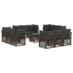 Aia diivanikomplekt 13 pcs hall pol&uuml;rotang