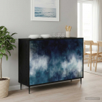 K&otilde;ide raalte must tamm 102 x 33 x 76 cm tehispuit