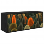 Seinale paigaldatav tv kapp zaandam 102 x 33 x 40 cm must tamm