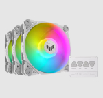 ASUS TUF GAMING TF120 ARGB WHITE EDITION 3IN1 Air cooler 12 cm 3 pc(s)