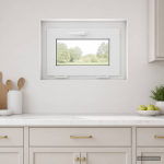 Kaldakna keldri aken risor 60 x 45 cm pvc ja selge sile klaas