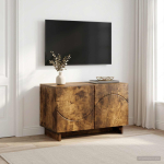 Telerialus 60 x 34.5 x 40 cm suitsutatud tamm tehispuit