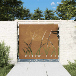 Aiav&auml;rav 85 x 75 cm corten terasest murukujundusega