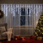 Valguskardinad 798 led-i k&uuml;lm valge 2000 x 72 cm