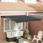 K&auml;igukohandatav varikatus antratsiit 300x250 cm kangas