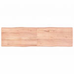 Lauaplaat, helepruun, 180 x 50 x (2-6) cm, t&ouml;&ouml;deldud t&auml;ispuit