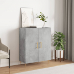 Puhvetkapp, betoonhall, 69,5 x 34 x 90 cm, tehispuit