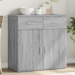 Puhvetkapp, hall sonoma tamm, 79x38x80 cm, tehispuit