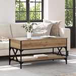 Kohvilaud k&auml;sit&ouml;&ouml;puu 100 x 50 x 50 cm tehispuit