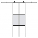 L&uuml;kanduks koos riistvara komplektiga 76x205 cm karastatud klaas