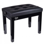 V-TONE ŁAWA 1 BK - height-adjustable piano bench, black
