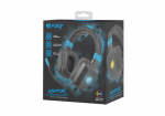 FURY NFU-1584 headphones/headset Wired Head-band Gaming Black, Blue