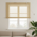 Rulookardin naturaalne 130 x 160 cm bambus